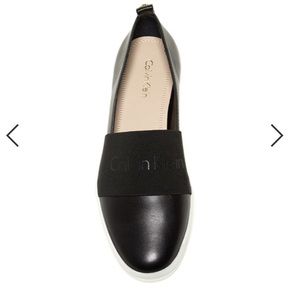 Calvin Klein Mora Cow Malsy Closed Toe Loafers
